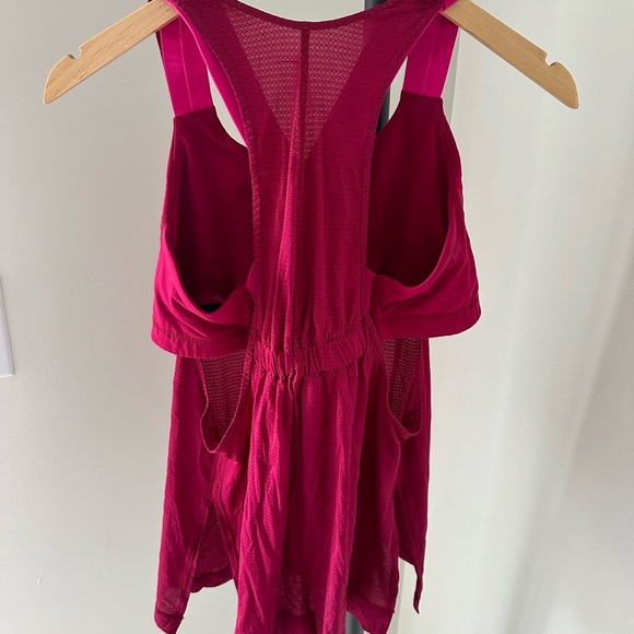 Lululemon Vibrant Pink Mesh Tank Top - Picture 4 of 8